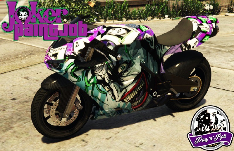 Pegassi Bati - THE JOKER Paintjob (Cartoon)